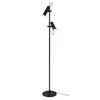 Lampa podłogowa Domoletti FLOOR LIGHT ICEL 2XGU10 Juodas