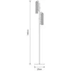 Lampa podłogowa Domoletti FLOOR LIGHT ICEL 2XGU10 Juodas