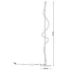 Eko Light Lampa LED podłogowa aukso spalvos Tigris 4000K