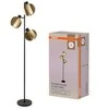 Osram Pastatomas šviestuvas FOLDED GLOBE, 3xE27, aukso sp.