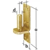 Domax Tvirtinimo detalė vartams 614101/644101/830401, geltona