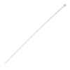 Tvirtinimo dirželis Elematic, 3,5 x 290 mm, baltas