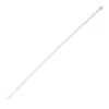 Tvirtinimo dirželis Elematic, 3,5 x 290 mm, baltas