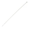 Tvirtinimo dirželis Elematic, 3,5 x 290 mm, baltas