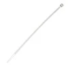 Tvirtinimo dirželis Elematic, 2,5 x 135 mm, baltas