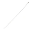 Tvirtinimo dirželis Elematic, poliamidas, balta sp., 200 mm x 2.6 mm