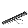 Okko TVIRTINIMO DIRŽELIAI 2.5X200MM JUODI 100VNT