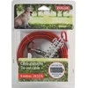 Pavadėlis Zolux TIE-OUT CABLE, raudonas, 9 m