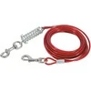 Pavadėlis Zolux TIE-OUT CABLE, raudonas, 3 m