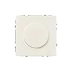 Liregus 5-200W LED šviesos ryškumo reguliatorius MODERN, be rėmelio, smėlio sp.
