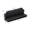 Šviestuvas bėginei sistemai Modoled Magnetic MLP1046M, LED, 3000 - 6000 °K, 1 x 12 W