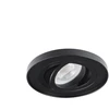 Šviestuvas įleidžiamas Kanlux Tiny Bord 37165, GU10, juoda sp.