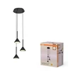Osram 13W LED pakabinamas šviestuvas FUJI, juodas, 3000K