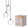 Osram 20W LED pakabinamas šviestuvas CIRCLE, juodas, 3000/4200/6500K