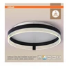 Lubinis šviestuvas Osram 25W LED paviršinis šviestuvas CIRCLE, juodas, 3000/4000/6500K