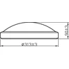 Šviestuvas lubų Philips Doris 929002665101, LED, 2700 °K, 1 x 17 W