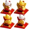 SZ TOYS Mojuojantis sėkmės katinas, 8 cm