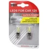 T Way Automobilio lemputė LED. Kaitrinė T10. 2 vnt.