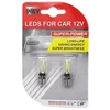 T Way Automobilio lemputė T10.12V., led, balta sp., 12 V