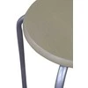 Taburete Domoletti Demet, koka krās./sudraba, 30 cm x 30 cm x 45 cm