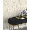 Rasch WALLPAPER VINYL 547467 LEAV BROWN-TAUPE