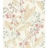 Rasch WALLPAPER VINYL 794434 BOTANICAL GR Rožinis