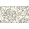 Rasch WALLPAPER VINYL820348 FLORAL BEIGE Žalias