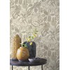 Rasch Wallpaper Vinyl 983029 Botanical rusvai gelsvas