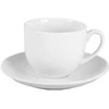 Tase ar apakštasi Domoletti Casual 199D-004-TSB, balta krās., 0.22 l