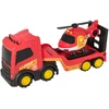 TEAMSTERZ Ugniagesių transporteris su sraigtasparniu, 35 cm