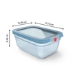 Tefal FOOD BOX 1.5L ONECLICK Mėlynas