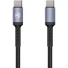 Tellur USB-C į USB-C laidas, 3A, 60 W, 1 m, juodas