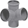 Erdvinis keturkampis vidaus drenažui Magnaplast HTplus, 110 mm x 110 mm x 110 mm, 67°