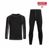 Termo apatiniai Pesso, juoda spalva, XL