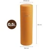 Termogertuvė Fiskars on-the-go, 0.5 l, oranžinė
