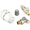 radiatoru termostatiskā vārsta komplekts, Danfoss, aksiāls, DN15