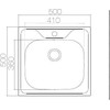 Thema Lux Kriauklė Franke STAINLESS STEEL SINK AS14+ SYPHON AS1007