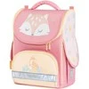 Tiger_Family Mokyklinė kuprinė Tiger Family TGNT-001A, oranžinė/rožinė