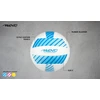 Tinklinio kamuolys beach leisure AVENTO 16VF Geltona/Baltas