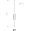 Sieninis šviestuvas Tk_Lighting Šviestuvas sieninis TK Lighting Flash 6627, 12 W, 3000 °K