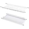 Indų džiovykla Rejs, 56.8 cm x 27.5 cm, plastikas/metalas, balta sp.