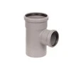 Magnaplast Vidaus kanalizacijos trišakis HTplus, Ø 110 / 75 mm, 87°