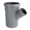 Magnaplast Vidaus kanalizacijos trišakis HTplus, Ø 110 / 75 mm, 45°