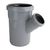 Magnaplast Vidaus kanalizacijos trišakis HTplus, Ø 110 / 75 mm, 45°