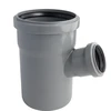 Magnaplast Vidaus kanalizacijos trišakis HTplus, Ø 110 / 75 mm, 67°