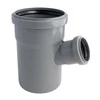 Magnaplast Vidaus kanalizacijos trišakis HTplus, Ø 50 / 110 mm, 67°