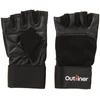 Odinės treniruočių pirštinės outliner SG-1164, juoda, M