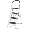 Haushalt 4 STEP STEEL LADDER BL-C104 Baltas