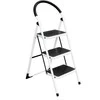 Haushalt Semilac 3 STEP STEEL LADDER BL-C103 Baltas