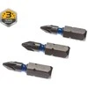 Forte Tools „Forte“ smūginio atsuktuvo antgalis PZ1x25mm, 3 vnt.